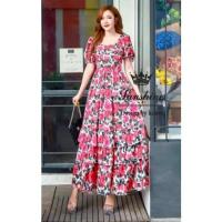 ราคา พร้อมส่ง เดรสกุหลาบ d&g งานป้าย ladysunshine sz.2xl มือ1 (7497189862)