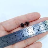 ราคา ต่างหูพลอยโกเมน พลอยธรรมชาติ พลอยแท้ค่ะ (24241773780)