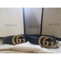 ราคา Gucci​ belt​ 3 cm size​ 75​ ของแท้​ 100% (7217943905)