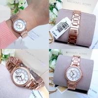 ราคา พร้อมส่ง Michael Kors MK3961 Women's Rose Gold Tone Stainless MOP Dial Crystal Watch (21886485702)