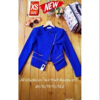 ราคา สูทแฟชั่น สูทเกาหลี สีน้ำเงิน งานป้าย งานแบรนด์ งานแฟชั่น (7831040300)