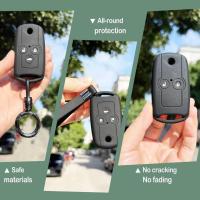 ราคา ซิลิโคน Key Cover Holder Case Shell พร้อมพวงกุญแจสําหรับ Honda Odyssey Civic G9 Accord CRV Fit City Auto อุปกรณ์เสริมกุญแจรถป้องกัน Fob (57101636481)