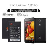 ราคา เปลี่ยนแบตเตอรี่ Huawei G606 G610 G610S G700 G710 G716 A199 C8815 Y600D-U00 Y610 Y3 ii แบตเตอรี่ HB505076RBC 2150mAh (5201315750)