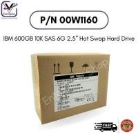 ราคา 00W1160 IBM 600GB 10K SAS 6G 2.5 Inch Hot Swap Hard Drive ฮาร์ดดิสก์ รับประกัน 1 ปี New Inbox (28079398571)