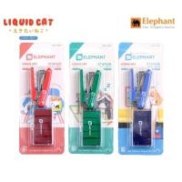 ราคา Elephant เครื่องเย็บกระดาษ มินิ LIQUID CAT V.2 Stapler MINI-10/Y2 พร้อมลวดเย็บสี No.10 (ราคาต่อ 1 ชุด) (40151715322)
