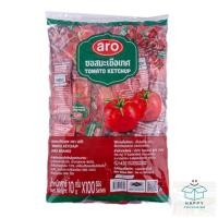 ราคา aro tomato ketchup เอโร่ ซอสมะเขือเทศ ซอสมะเขือเทศซอง 10ก. x 100ซอง (24493869578)