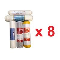 ราคา ชุดไส้กรองรุ่น 5 ขั้นตอนเรซิ่นจำนวน 8 ชุด รุ่นมาตรฐานใช้ได้ทุกยี่ห้อ (2667951980)