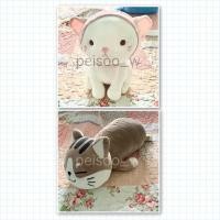 ราคา [พร้อมส่ง] ตุ๊กตามือสองสภาพดี ตุ๊กตาแมวเหมียว MINISO/Moshi Moshi (41658346349)