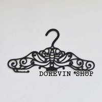 ราคา [ลายผีเสื้อ] ไม้แขวน พลาสติส สำหรับแขวน เสื้อผ้า สีดำ 12 ชิ้น/แพ็ค พร้อมส่งมีราคาส่ง (24936752018)