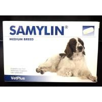 ราคา Samylin Medium Breed อาหารเสริมบำรุงตับ สำหรับสุนัขขนาดกลาง Exp. 2028 (8531326465)