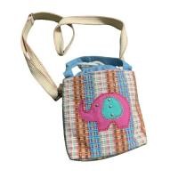 ราคา กระเป๋าสะพายข้าง กระเป๋าผ้าทอช้าง กระเป๋าหูรูด (17117052676)