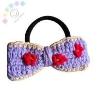 ราคา คอลเลกชันผูกผมริบบิ้นโครเชต์แฮนด์เมด (48752745146)