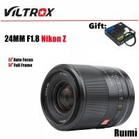 ราคา Viltrox 24 มม.F1.8 Auto Focus มุมกว้าง Prime เลนส์รูรับแสงขนาดใหญ่สําหรับ Z5 Z6 Z6II Z7II Z50 Zfc 24mm f1.8 (40117240271)