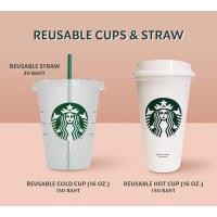 ราคา Starbucks reuseable cup 16oz (6977429142)
