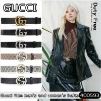 ราคา Gucci Re-Edition wide leather belt same style for men and women เข็มขัดกุชชี่เข็มขัดผู้ชายและผู้หญ (26763981640)