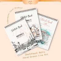 ราคา ลุง Sketchbook Retro Tracing Paper 80gsm – A4 A5 A6 Sketchbook – 40 แผ่น 80 หน้า (52702938897)