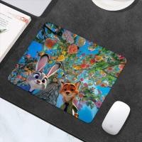 ราคา Zootopia Judith Nick Mouse Pad สี่เหลี่ยมเล็กการ์ตูนโต๊ะคอมพิวเตอร์ Pad แผ่นรองเมาส์แบบพกพาสายรัดข้อมือ Pad (56052975853)
