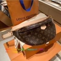 ราคา Louis Vuitton(หลุยส์ วิตตอง) LV Unisex Presbyopia Monogram กระเป๋าคาดเอว M43644 กระเป๋าคาดหน้าอก ก (29771666861)