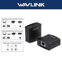 ราคา Wavlink Print Server ปริ้นเซิร์ฟเวอร์ อะแดปเตอร์เซิร์ฟเวอร์ไร้สาย USB2.0 Wifi พร้อมตัวแบ่งปัน LAN สําหรับเครื่องพิมพ์ USB LPR โปรโตคอล 10 100Mbps Windows MacOS 10.7 ขึ้นไป (23177863943)