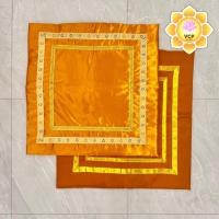 ราคา อาสนะ เบาะรองนั่งสมาธิ ผ้าต่วน/ผ้าลีวาย สีพระราชทาน (1317152185)