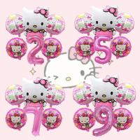 ราคา SANRIO 【สินค้าพร้อมส่ง】ลูกโป่งฟิล์มอลูมิเนียม ลาย Hello Kitty สําหรับตกแต่งปาร์ตี้วันเกิด (23580230215)