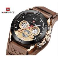ราคา naviforce watch แท้ นาฬิกาข้อมือผู้ชาย ของแท้ 100% รุ่น NF9162 RG/B/BN สายหนังสีน้ำตาล รับประกัน 1ปี มีเก็บเงินปลายทาง (2099044653)