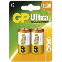 ราคา ถ่าน GP ultra alkaline ขนาดC 1.5V 1แพคบรรจุ2ก้อน ของแท้ไฟแรง (11436039114)