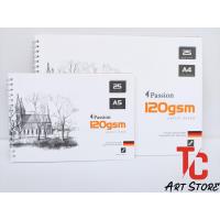 ราคา PASSION สมุดวาดรูป A4 / A5 120gsm - SKETCHBOOK PASSION 120gsm (27569786191)
