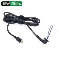 ราคา USB Type C สายชาร์จ DC Jack Plug สายไฟอะแดปเตอร์สําหรับแล็ปท็อป Lenovo 45w 65w 100W อะแดปเตอร์ USB C สายไฟ 1.8m (56200518656)