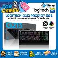 ราคา ⌨LOGITECH GAMING G213 PRODIGY GAMING⌨คีย์บอร์ดเกมมิ่งมีไฟ RGB ปรับแต่งด้วย LOGITECH G HUB มีที่วางข้อมือ รับประกัน 2 ปี (41108762635)