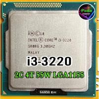 ราคา ซีพียู CPU Intel Core i3-3220 3.3GHz 2คอ4เทรด 55W LGA 1155 ฟรีซิลิโคน1ซอง i3 3220 (25209477415)