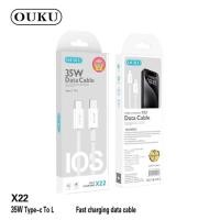 ราคา สายชาร์จเร็ว OUKU X22 สายถัก แข็งแรง ทนทานต่อการใช้งาน Type-C to Type-C/iOS รองรับการถ่ายโอนข้อมูล (40969762768)