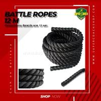 ราคา Battle Rope ออกกำลังกาย 12 m/ เชือกออกกำลังกาย เชือกสะบัดยิม ฟิตเนส (13718360144)
