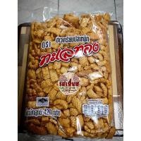 ราคา ขนมข้าวเกรียบปลาหมึกขนาดบรรจุ 420 กรัม (13945600195)