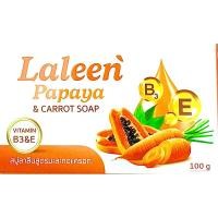 ราคา สบู่ laleenสูตรมะละกอและแครอท (29356401872)