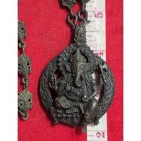 ราคา สร้อยพระพิฆเนศรอบเส้นเนื้อนวะ พร้อมจี้พระพิฆเนศถืออาวุธสวมหัวได้ผ่านพิธีปลุกเสกแล้ว (40550444255)