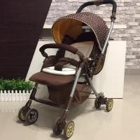ราคา รถเข็นเด็ก ยี่ห้อ Aprica รุ่น Luara Coco Chi สีน้ำตาลลายจุด (1344085135)