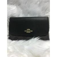 ราคา กระเป๋าสตางค์coach สีคลาสสิค ลายซี สินค้าของแท้ % มีสินค้าพร้อมส่งNew (2259674126)
