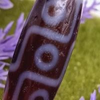 ราคา 36.8 มม.x 13.7 มม.หยกเก้าตาDzi Supreme Nobleสไตล์U Compassionate Growth Authority Healing 9 Eyed Dzi Nine Eyes Dzi Manik CW4349 (41851649314)