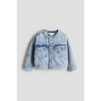 ราคา H&M(เอชแอนด์เอ็ม) แจ็กเก็ตยีนส์ดีเทลปัก embroidery เด็กผู้หญิง 1298669_1 (41353900638)