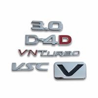 ราคา โลโก้ 3.0 D-4D VNTurbo VSC V สำหรับ ติดท้าย ฟอร์จูนเนอร์ TOYOTA FORTUNER (48651402265)