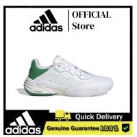 ราคา ของแท้ 100%Adidas Barricade 13 Leather Tennis Shoes รองเท้าเทนนิสผู้ชาย กันลื่น・ลดแรงสั่น (51450350724)