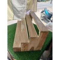 ราคา ชั้นวางของอเนกประสงค์ งานขั้นบันได4ชั้น (28630901046)