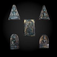 ราคา พระชุดเบญจภาคี 5 สุดยอดพระเครื่อง อันประกอบด้วย พระสมเด็จวัดระฆัง พระรอด พระนางพญา พระผงสุพรรณ และพระซุ้มกอ (10238787677)