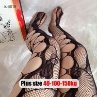 ราคา Plus size Pantyhose ถุงน่องสาวอวบ ถุงน่องถุงน่องไซส์ใหญ่ถุงน่องตาข่ายไซส์ใหญ่ยืดหยุ่นคอสเพลย์เซ็กซี่เย้ายวน Big size Women Stockings (29168153608)