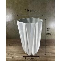 ราคา แจกันเซรามิกสีขาวขนาดใหญ่Vase (41523025705)