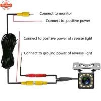 ราคา กล้องมองหลังรถยนต์กล้องถอยหลังสำหรัจอดรถกล้องถอยหลัง CMOS กันน้ำ12LED (45500752723)