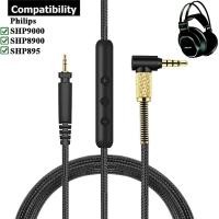 ราคา Ofc เปลี่ยน Aux 3.5 มม.สายถักไนลอนสายไฟสําหรับ Philips SHP9000 SHP8900 SHP895 SHP 9000 8900 895 หูฟัง (26179852429)