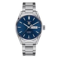 ราคา TAG Heuer TAG Heuer TAG Heuer Mens 41mm Steel Band Blue Disc Automatic Mechanical Watch นาฬิกา WAR201E.BA0723 (42077397081)