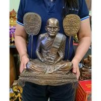 ราคา เปิดพระบูชาหลวงพ่อเงิน 9นิ้ว วัดหิรัญญาราม (วัดบางคลาน) ปี45 #มีกล่องเดิมๆ พระเก็บดี 9,500฿ (41850460681)